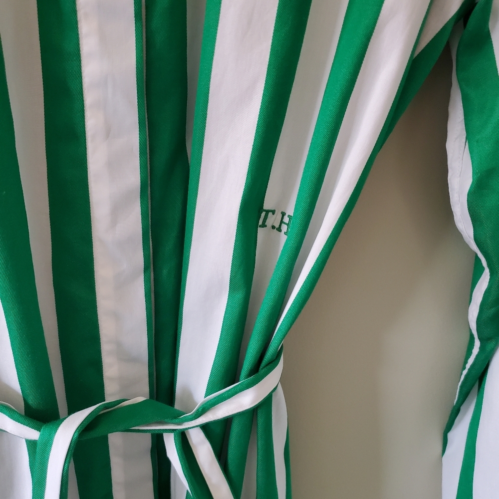 NWOT Tommy Hilfiger S Old Money Country Club Parisian Chic Resortwear Midi Dress - Picture 8 of 15